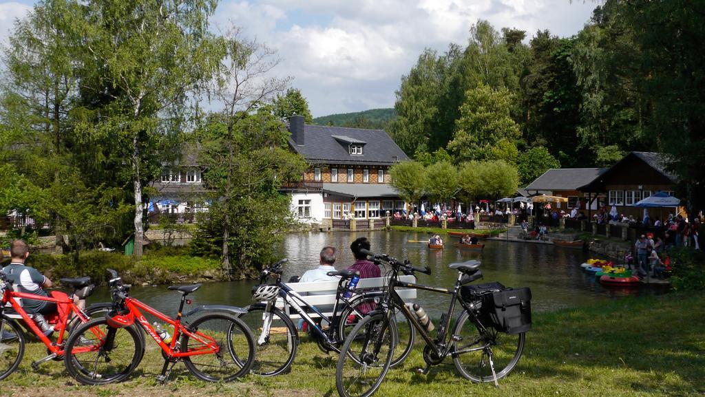 Hotel Gondelfahrt Kurort Jonsdorf Bagian luar foto