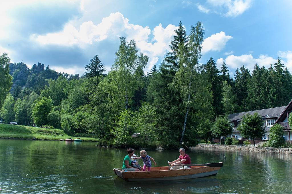 Hotel Gondelfahrt Kurort Jonsdorf Bagian luar foto