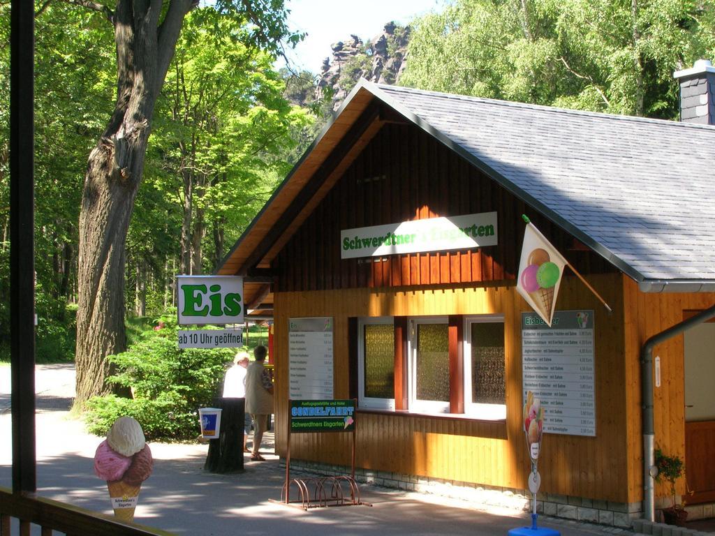 Hotel Gondelfahrt Kurort Jonsdorf Bagian luar foto