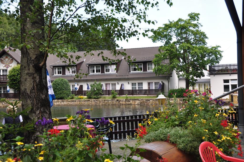 Hotel Gondelfahrt Kurort Jonsdorf Bagian luar foto